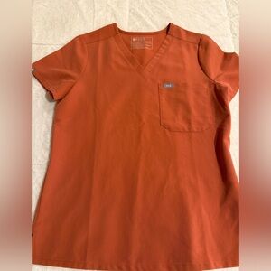 Figs Sienna V-Neck Scrub Top